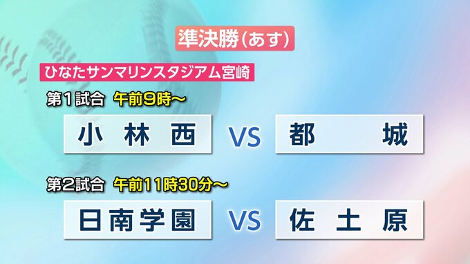 夏の高校野球宮崎大会　準決勝を前に　４強の戦力と試合のポイントは　|　MRTニュース ｜ ＭＲＴ宮崎放送