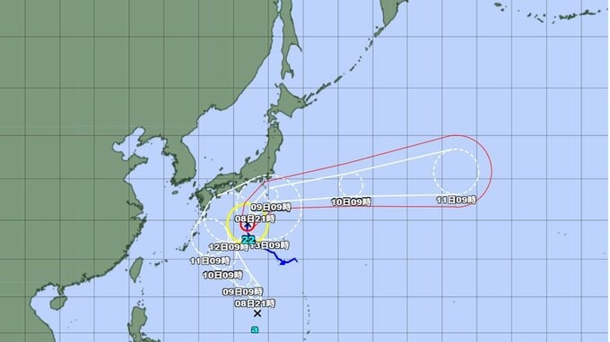 【台風情報】今後は "ダブル台風" になる可能性...日本の南に新たな "台風のたまご" 発生　台風に発達後は日本列島に接近の可能性も　台風22号(ハーロン)のこのあとの勢力と進路は？　今後の全国の天気を画像で　気象庁　|TBS NEWS DIG