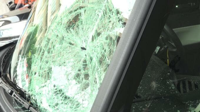 高校教諭が運転の軽乗用車が横断歩道上の86歳女性をはねる死亡事故　那覇市|TBS NEWS DIG