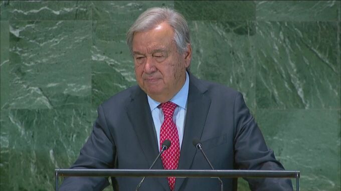 国連事務総長　ハマスのイスラエル攻撃「最も強い表現で非難」|TBS NEWS DIG