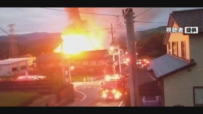 「家が燃えています」金沢市末町で 住宅４棟焼く火事 けが人情報なし|TBS NEWS DIG