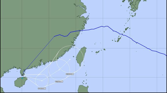 【台風情報】台風18号が復活!?"台風のたまご"=熱帯低気圧は24時間以内に再び台風に発達か…向きは一転、東側へ　今後の進路予想、全国の天気を画像で　気象庁【進路図で見る】　|　山形のニュース│TUYテレビユー山形