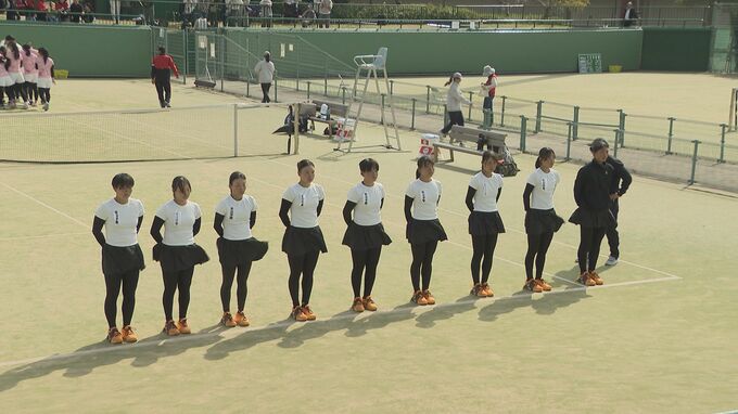 雪辱果たした！インターハイ・テニス 女子・野田学園(山口)が3年ぶり優勝！|TBS NEWS DIG