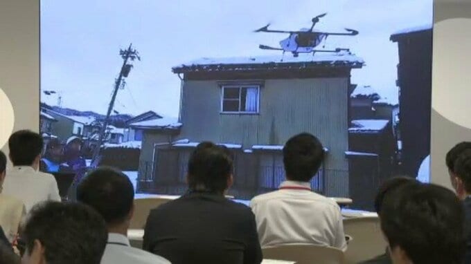 海を越えて5km先の離島へ薬を自動配送!ドローン活用で物流問題解決へ 愛媛県庁で報告会|TBS NEWS DIG