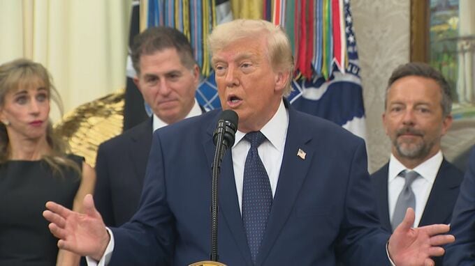 トランプ大統領　イラン攻撃の再開も選択肢　最終的な戦闘終結の「合意に至らなければ」　「体制転換は求めていない」とも強調|TBS NEWS DIG