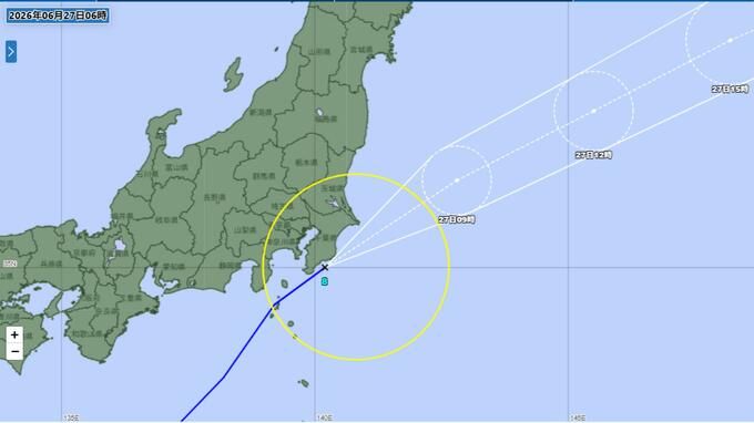 【速報】台風8号、千葉県鴨川市付近を時速95キロで通過中　夜には7号もかなり接近へ…昨夜の地震で土砂災害リスク上昇【予想進路】|TBS NEWS DIG