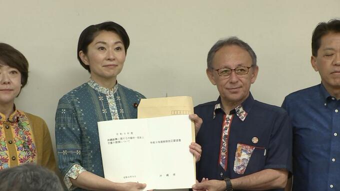沖縄県の玉城知事、来年度3000億円台の予算確保を要請 自民党沖縄振興調査会|TBS NEWS DIG