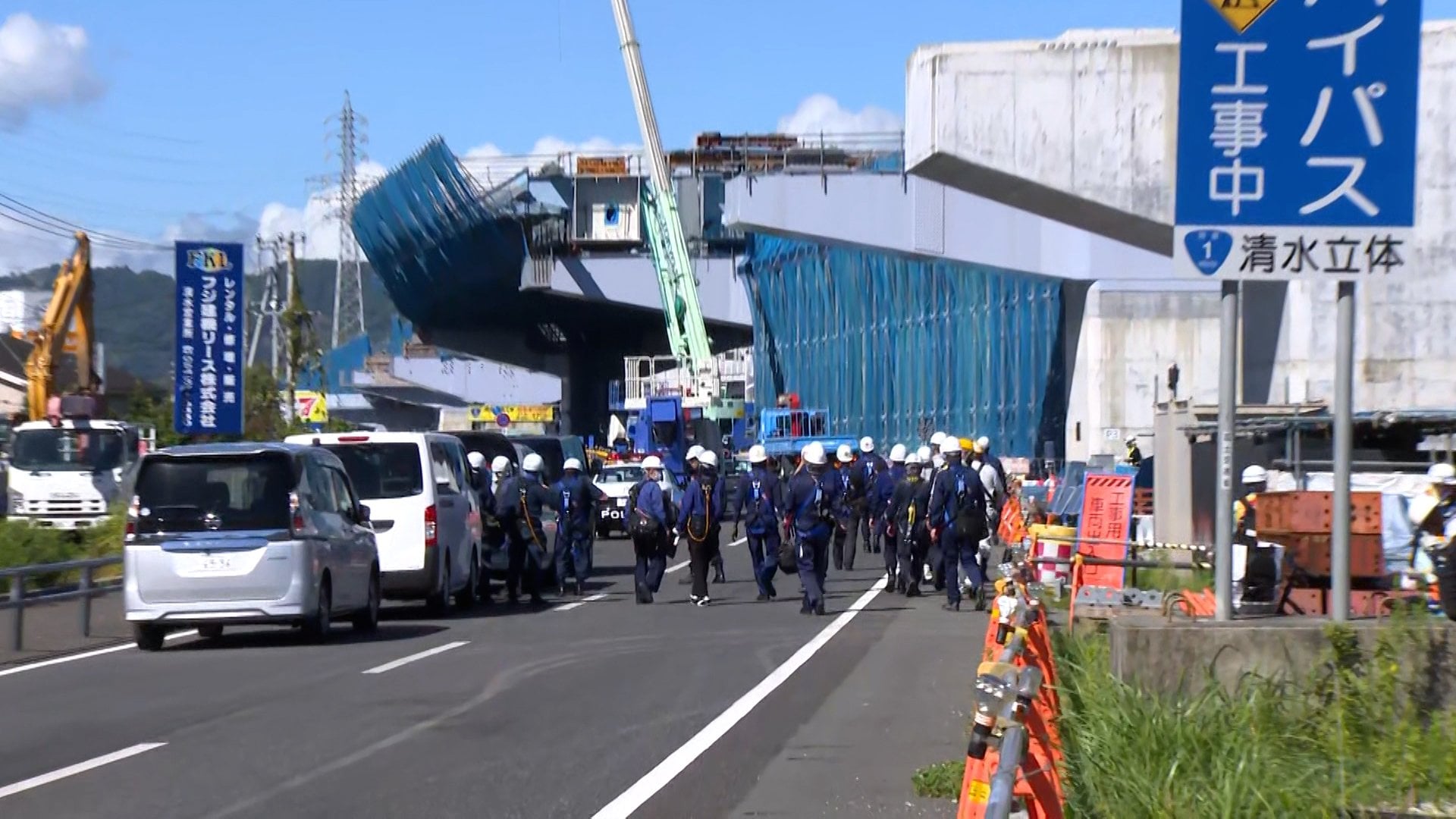 橋げた落下8人死傷事故は“ボルトの破断が原因” 事故調査委が結論付け=静岡 | TBS NEWS DIG