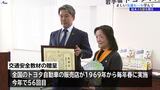子どもの交通事故を防げ! 自動車販売会社による団体が幼児向け教材の贈呈 岩手・盛岡市|TBS NEWS DIG