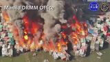 フィリピン・首都マニラのスラム街で大規模火災 住宅1000軒あまり燃え、約3000人が避難余儀なくされる|TBS NEWS DIG