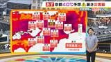 【近畿の天気】23日（木）は災害級の暑さに警戒　京都で予想最高気温40℃…近畿でも酷暑日となるおそれ　|　MBSニュース | 関西の最新ニュースを分かりやすく。