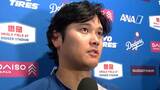 大谷翔平「すごく悪いなって感覚はない」打撃は順調、左ひざの状態は「待つのが一番。ポストシーズンに間に合えば」|TBS NEWS DIG