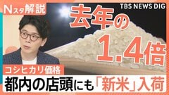 「新米」入荷の都内精米店 コシヒカリ価格は去年の1.4倍、入荷を見送るスーパーも【Nスタ解説】| TBS CROSS DIG with Bloomberg