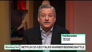 Netflix共同CEO「映画館には追い風」、ワーナー買収巡る懸念に反論| TBS CROSS DIG with Bloomberg