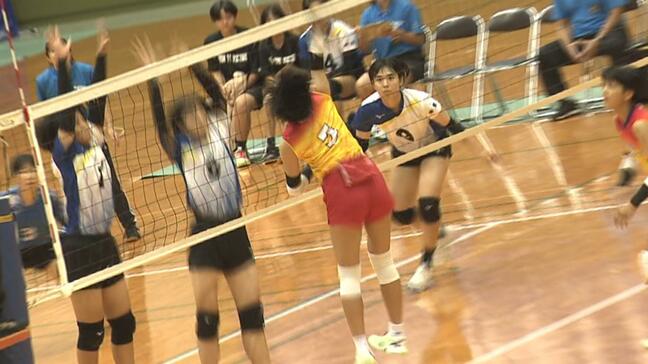 中学総体バレーボールの決勝リーグ　各チーム3年間の思いをコートで体現|TBS NEWS DIG