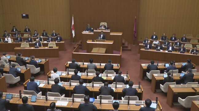 「早期復旧と被災者救済に全力」　約42億円の補正予算案など審議　山口県議会9月定例会が開会|TBS NEWS DIG