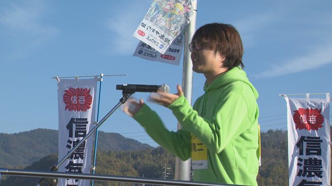 箱根駅伝の「山の神」柏原竜二さんも応援!「松本マラソン」5000人以上が松本平を駆け抜る!|TBS NEWS DIG