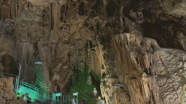 涼んで、食べて、食べて！暑い日でも別世界「あぶくま洞」でクールダウン　福島・田村市|TBS NEWS DIG