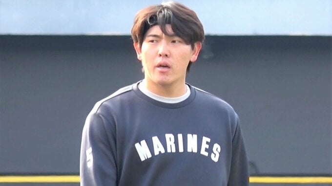 【ロッテ】安田尚憲が自主トレを公開　今年の目標は「タイトルを1つ獲りたい」|TBS NEWS DIG