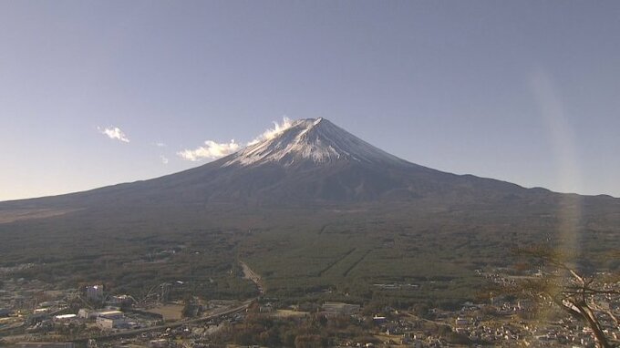 甲府で今シーズン初めて最低気温が0度未満の冬日に  各地で今シーズン一番の冷え込み|TBS NEWS DIG