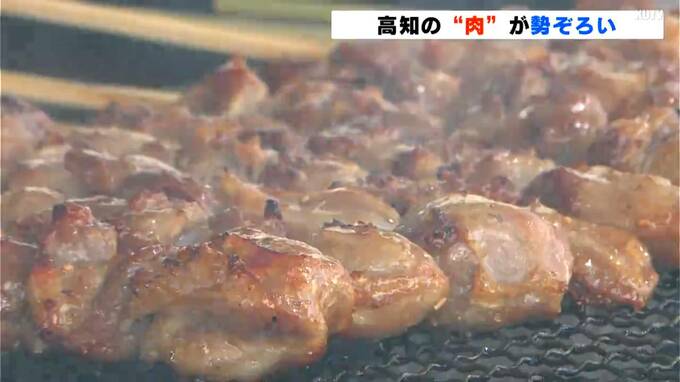 土佐の“肉”が勢ぞろい！「ブランド牛」から「馴染みの味」まで自慢の一品集まったイベント始まる|TBS NEWS DIG