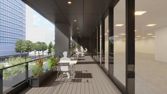 名古屋 栄エリアに建設中のオフィスビル「栄トリッドスクエア」に名称決定　2026年3月に竣工予定　|　名古屋・愛知・岐阜・三重のニュース【CBC news】 | CBC web