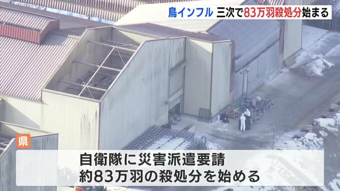 鳥インフルエンザ　広島･三次市で83万羽 殺処分始まる　今季5例 計155万羽　県内の約16％に　|　RCC NEWS | 広島ニュース | RCC中国放送