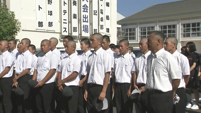 いざ聖地へ！鳥取商業が甲子園に出発　鳥取県・鳥取市　|　BSSニュース | BSS山陰放送