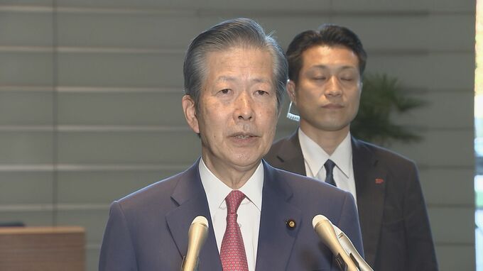 【速報】公明・山口代表「中国側から訪日の希望」与党交流の再開提案も明らかに