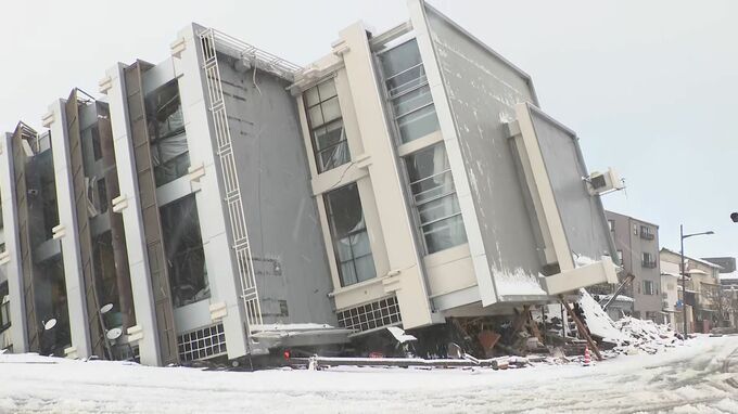 能登半島地震から1週間 倒壊家屋に追い打ちかける積雪…死者161人・安否不明者103人に　|　石川県のニュース｜MRO北陸放送