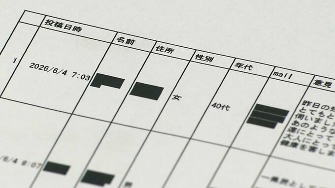 兵庫県が公開した文書『黒塗り加工』の一部外せる状態に…　斎藤知事記者会見への意見などで個人情報の一部見られる状態　|　MBSニュース | 関西の最新ニュースを分かりやすく。
