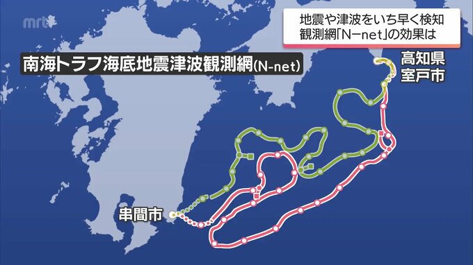 「実際に観測された津波」を迅速に通知  「N-net」が南海トラフ地震の備えを強化  最大30万人の被害想定を減らす鍵　|　MRTニュース ｜ ＭＲＴ宮崎放送