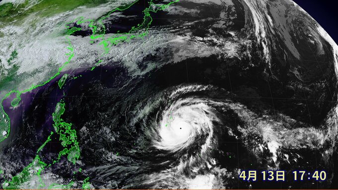 【台風4号】「大型で猛烈」に　衛星画像でも目がはっきり　日本接近の可能性は 【雨と風のシミュレーション 20日（月）まで】|TBS NEWS DIG