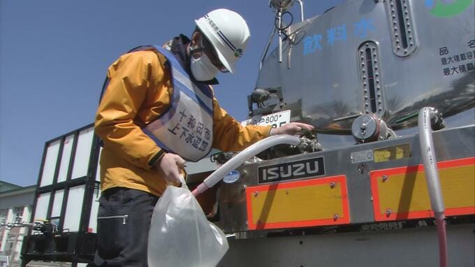 【詳報】“水がない生活”で町民に戸惑い「早く水が出てほしい…」約1200世帯で断水の七戸町　いまだ復旧の見込み立たず…　臨時休校の小中学校は11日も『休校』に　|　青森のニュース│ATV NEWS│青森テレビ