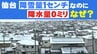 「雪も積もれば水にならない!?」降雪量1センチなのに降水量0ミリなぜ？　|　宮城のニュース│tbc NEWS│tbc東北放送