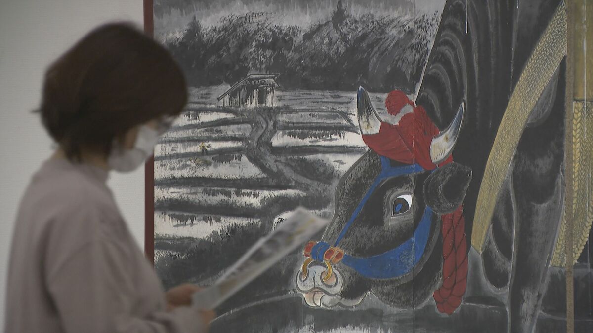 白ひげをたくわえ「画仙人」と呼ばれた画家・小松均 「力強い墨の線