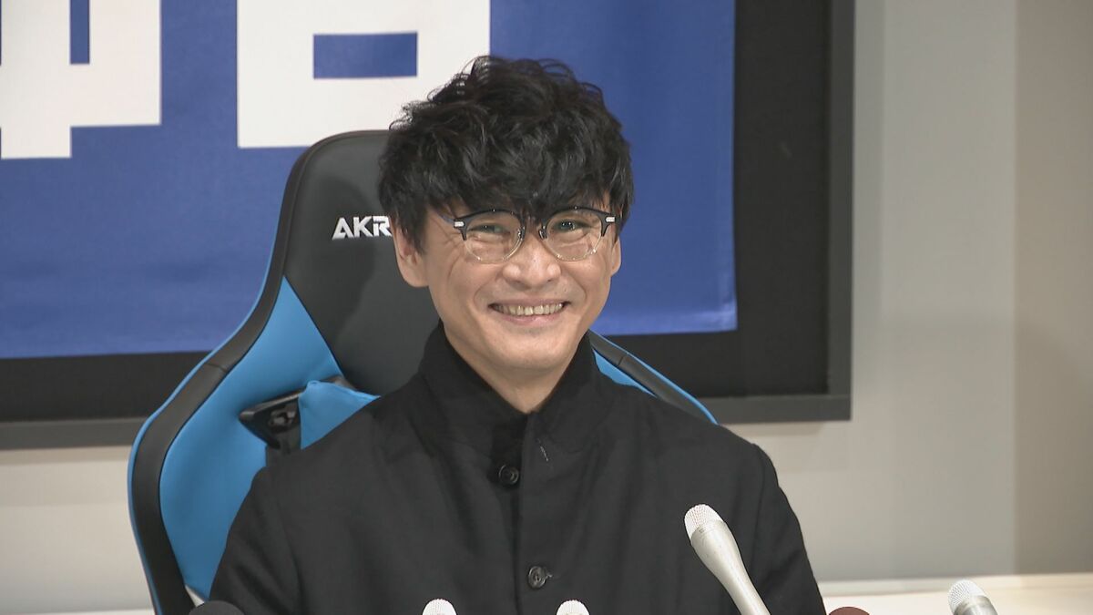 ｢今後提案したいのは“ブラックドアラ”｣ ドラゴンズ90周年の広報アンバサダーにサカナクションのボーカル･山口一郎さん 応援ソングは｢新宝島｣のアレンジVer!?