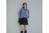 【 本田翼 】 ストライプシャツのおしゃれコーデ オフショット披露 「切ってのせるだけの簡単のっけご飯」も公開|TBS NEWS DIG