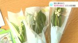 「香りに癒されて」“再び幸せが訪れる”スズランの花を贈呈|TBS NEWS DIG