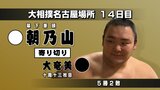朝乃山5勝目 秋場所での十両復帰濃厚に 十両13枚目の大奄美下す 富山 | 富山のニュース|天気・防災|チューリップテレビ