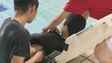 夏のシーズンを前に緊急時の救助体制を確認 市民プールで救助訓練　|　石川県のニュース｜MRO北陸放送