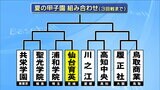 「一戦必勝を忘れずに全力を尽くして戦いたい」夏の甲子園 仙台育英は浦和学院(埼玉)と初戦|TBS NEWS DIG