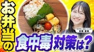 真夏のお弁当＆食品保存の食中毒防止に「青じその混ぜご飯」「香辛料」がオススメ！　細菌性食中毒に特に注意を　元食品メーカー営業の気象予報士が解説【MBSお天気通信】　|　MBSニュース | 関西の最新ニュースを分かりやすく。