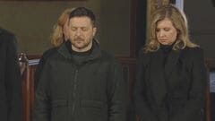 ウクライナ侵攻から4年　キーウ各地で市民が犠牲者追悼| TBS CROSS DIG with Bloomberg