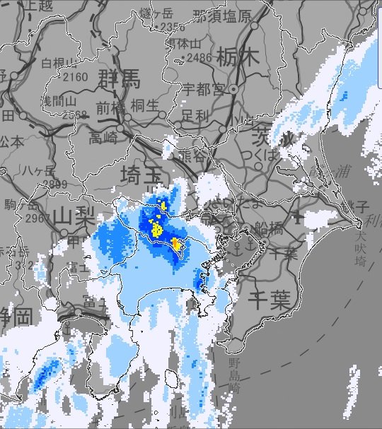 関東甲信　土砂災害に厳重に警戒を　雷を伴った“バケツをひっくり返したような”激しい雨の降る所がある見込み【雨風シミュレーション】　|　富山のニュース｜天気・防災｜チューリップテレビ