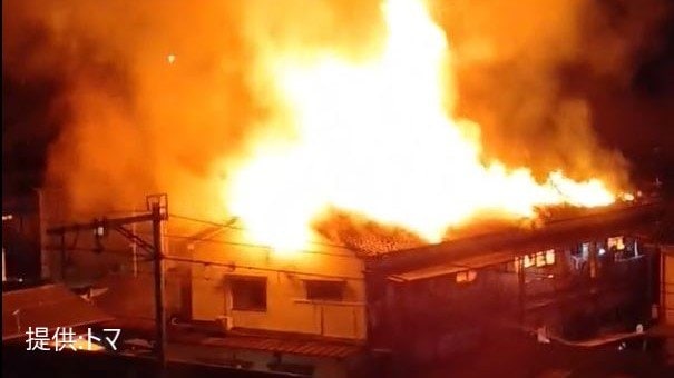 【速報】アパート火災　けがの男性「ガスコンロが爆発した」JR山陽本線・呉線で一時運転見合わせ　消防車20台以上が出動　広島・安芸区　|　RCC NEWS | 広島ニュース | RCC中国放送