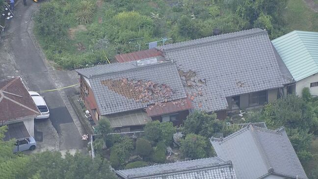 突風被害か 岐阜市で｢屋根｣や｢瓦｣など吹き飛ぶ 昨夜停電した時間帯に突風が発生？けが人なし 城田寺地区|TBS NEWS DIG