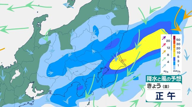 【大雨情報・関東甲信】前線の活動が活発になるため大雨となる所が 土砂災害の危険度が高まるおそれ【土日は?雨と風のシミュレーション・発雷確率】|TBS NEWS DIG