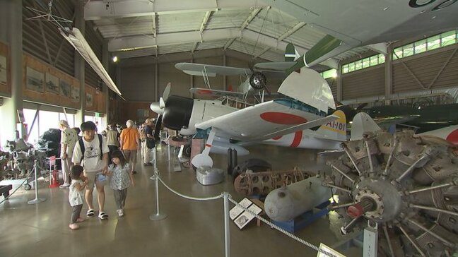 終戦の日に“戦争と平和”を考える　ゼロ機など展示の河口湖飛行舘で来館者に聞いてみた　山梨　|TBS NEWS DIG