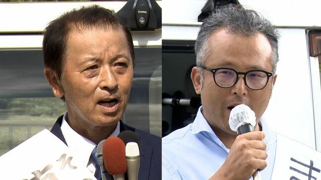 現職と新人 一騎打ちの選挙戦に突入 大井川鐵道の復旧も争点 川根本町長選が告示=静岡|TBS NEWS DIG
